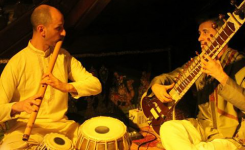 Restaurante Ganges, concierto sitar