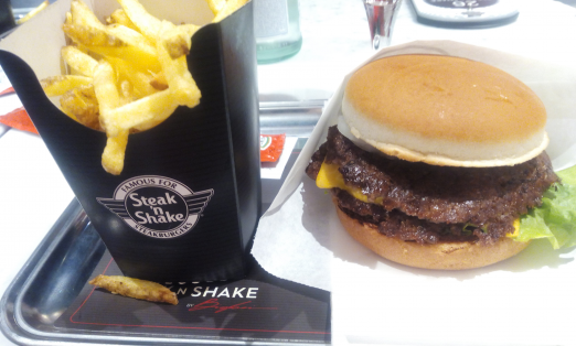 Steak n Shake, hamburguesa original