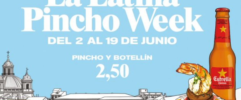 La Latina Pincho Week Madrid, 2 al 19 de junio 2016