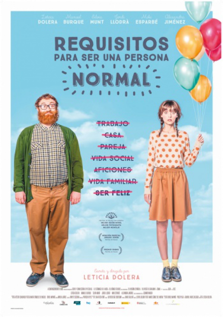 Requisitos para ser una persona normal, película nominada Premios Goya 2016