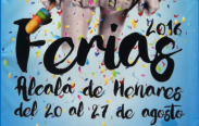 Feria Alcalá de Henares, Agosto 2016, cartel fiestas