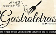 Gastroletras, Ruta de la tapa por el barrio de las Letras, del 14 al 24 de enero 2016