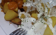 Restaurante A Coruña, patatas bravas