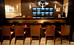 19 Sushi Bar, mesas barra