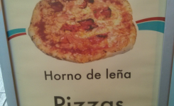El Horno Azul, pizza