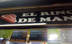 El Rincón de Manolo, Mercado de San Fernando, carta precios bocatas
