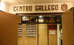 Restaurante Centro Gallego, puerta