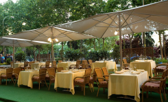 Restaurante Pedralbes, terraza
