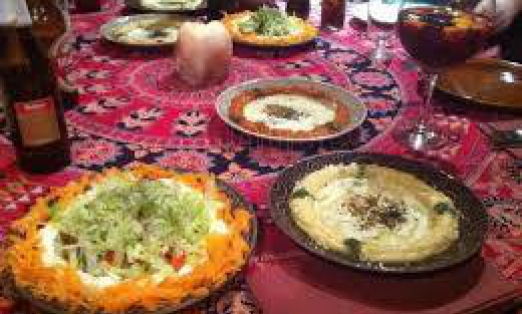 Al-Aman II Restaurante, comida marrioquí