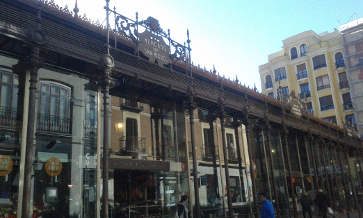 Mercado de San Miguel , fachada