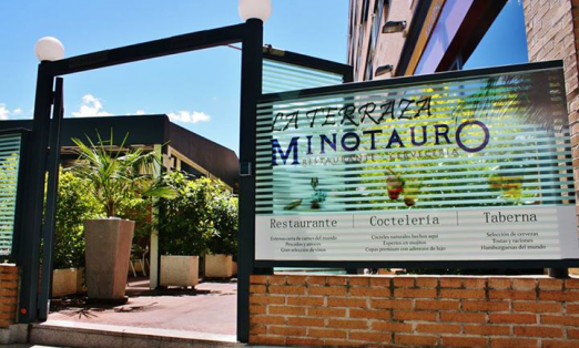 Restaurante Minotauro, entrada