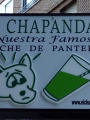 Chapandaz, cartel leche de pantera