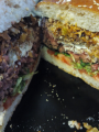 Parrilla Nino, hamburguesa queso de cabra