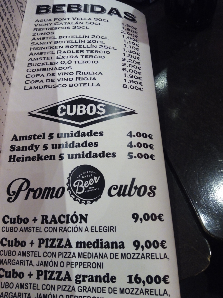 Boedo Bar Pizzeria Sector B Madrid Tengoplan Es