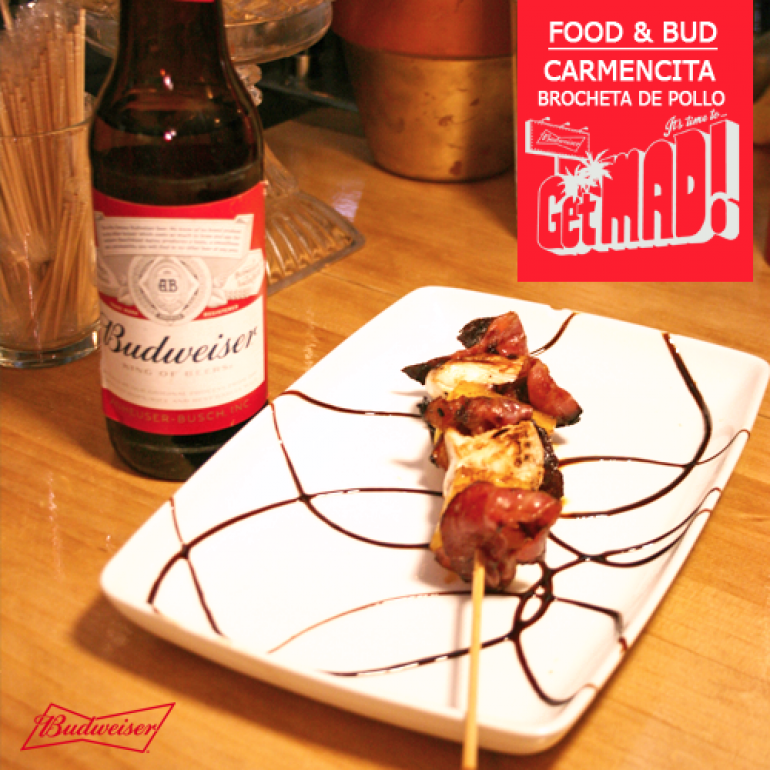 Festival Food&Bud 2016, Carmencita Bar, Brocheta de pollo