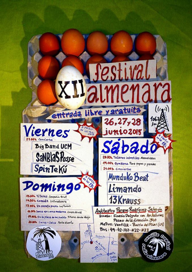 Festival Radio Almenara Programa