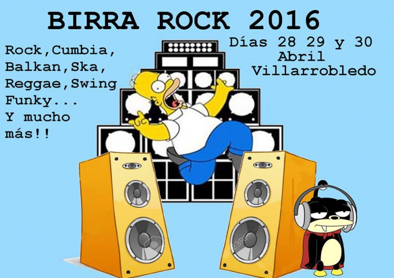 Festivales gratis por España en ABRIL 2016, Birra Rock