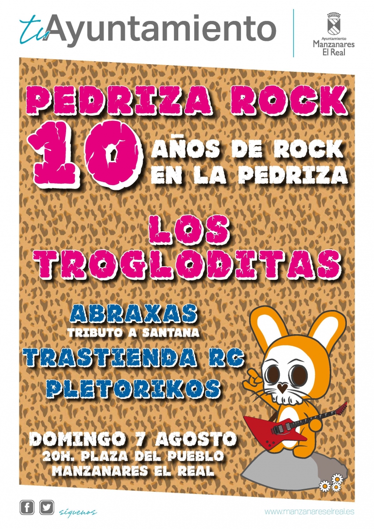Festivales gratis por España en AGOSTO 2016, Pedriza Rock