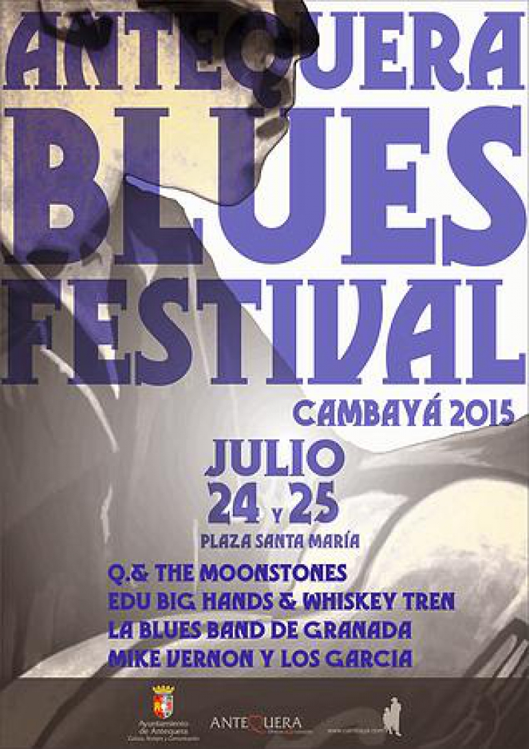 Festivales gratis por España en JULIO 2015, Antequera Blues Festival