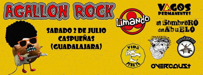 Festivales gratis por España en Julio 2016, Agallon rock Guadalajara