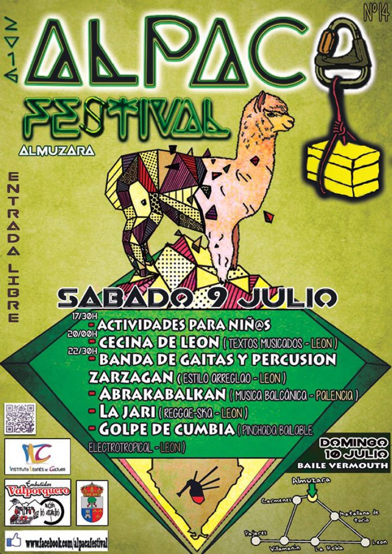 Festivales gratis por España en Julio 2016 Alpaca Festival en León