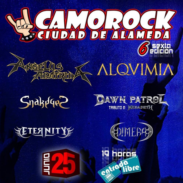 Festivales gratis por España en JUNIO 2016, CamoRock 2016