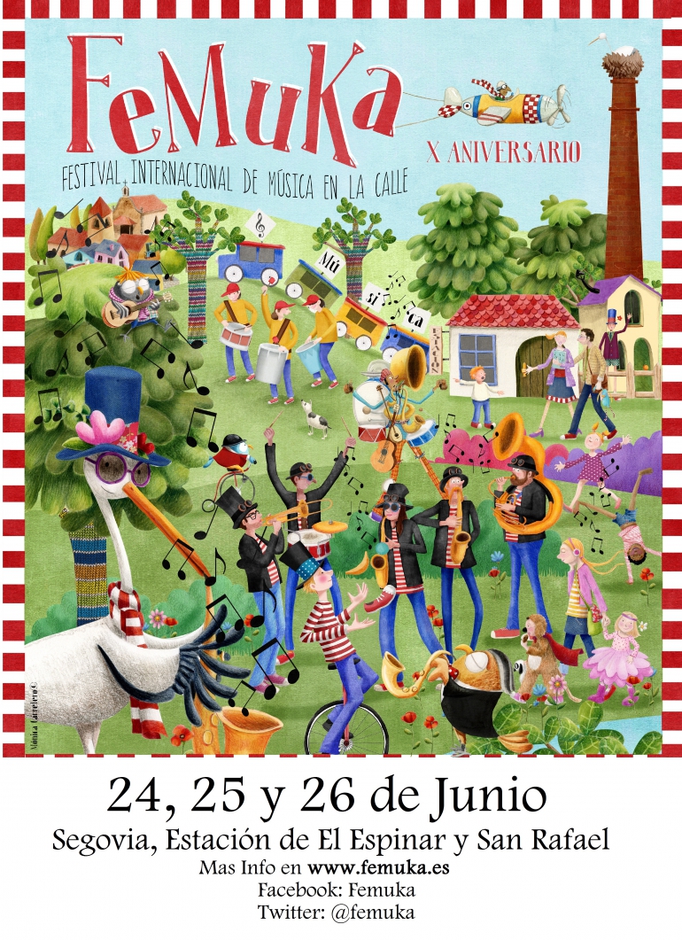 Festivales gratis por España en JUNIO 2016, Femuka Segovia
