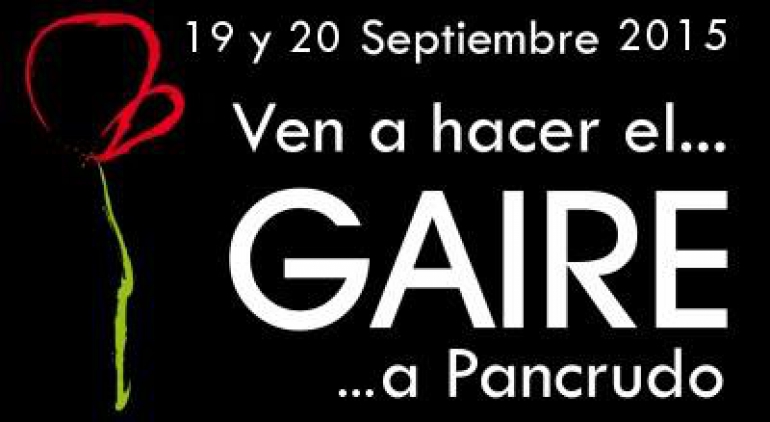 Festivales gratis por España en SEPTIEMBRE 2015, festival Gaire Pancrudo Teruel