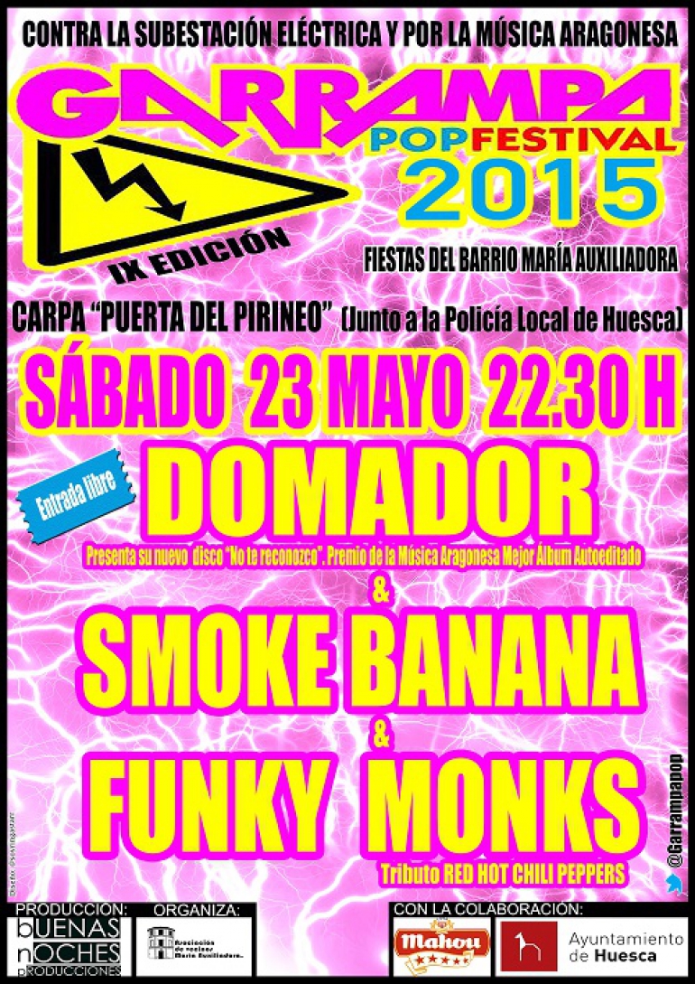 Festivales gratis por España, Garrampa 2015 huesca
