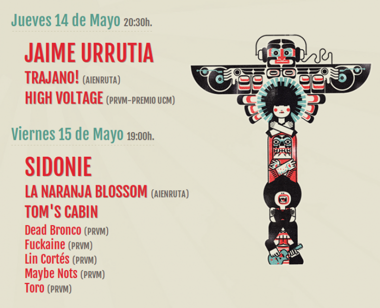 Festivales gratis por España, Universimad 2015 Madrid San Isidro