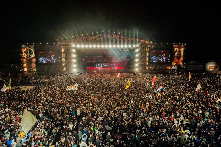 Festivales gratis por Europa 2016, woodstook polonia escenario