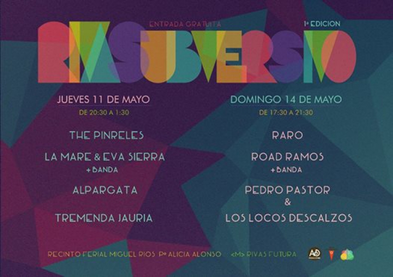 RivaSubversivo, del 11 y 14 de mayo, Rivas Vaciamadrid